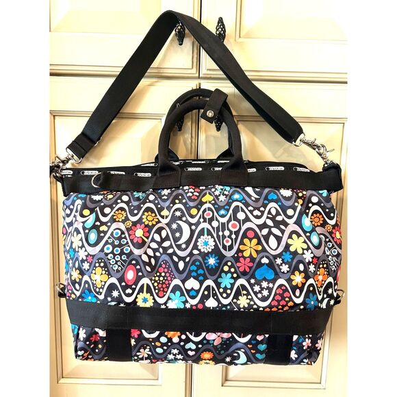 LESPORTSAC Moonflower Duffle Bag - Picture 1 of 5